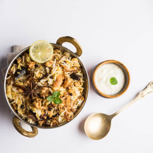 Veg Kheema Biryani