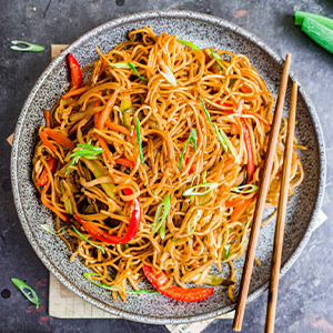 Veg Hakka Noodles