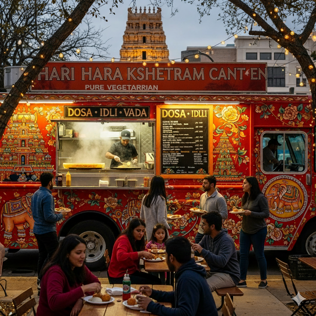Indian Restaurant in Georgetown – South Indian Pure Veg Food Truck