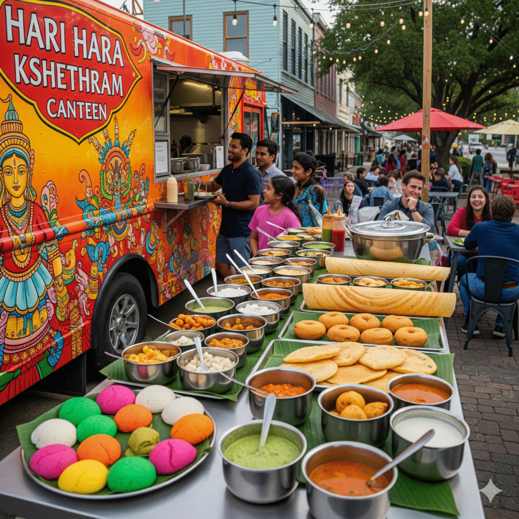 Hari Hara Kshethram Canteen serving South Indian dishes