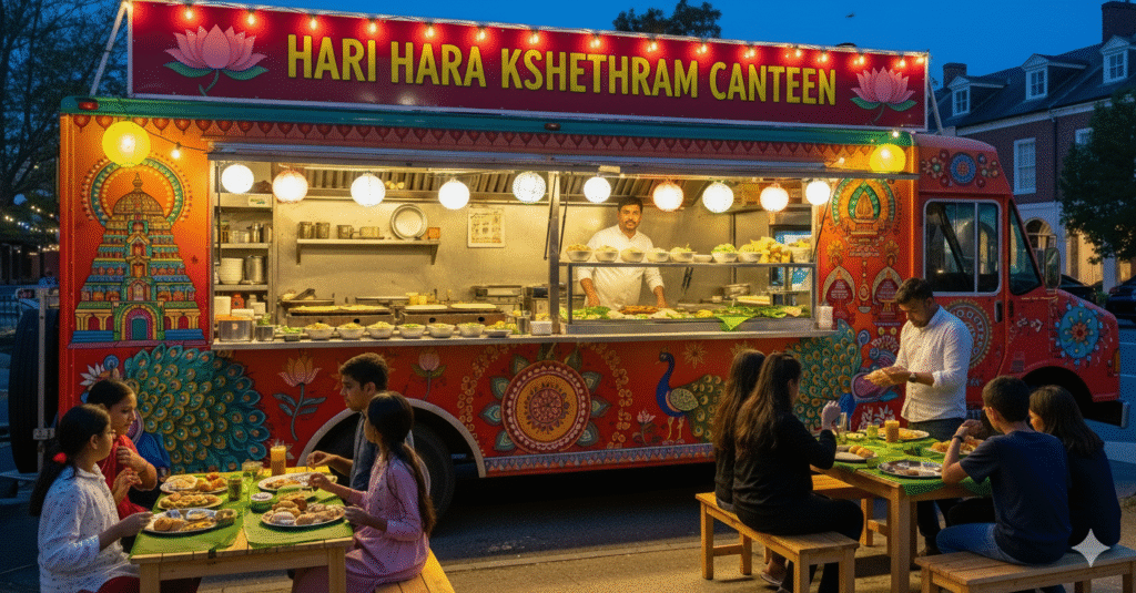 Pure vegetarian food truck in Georgetown